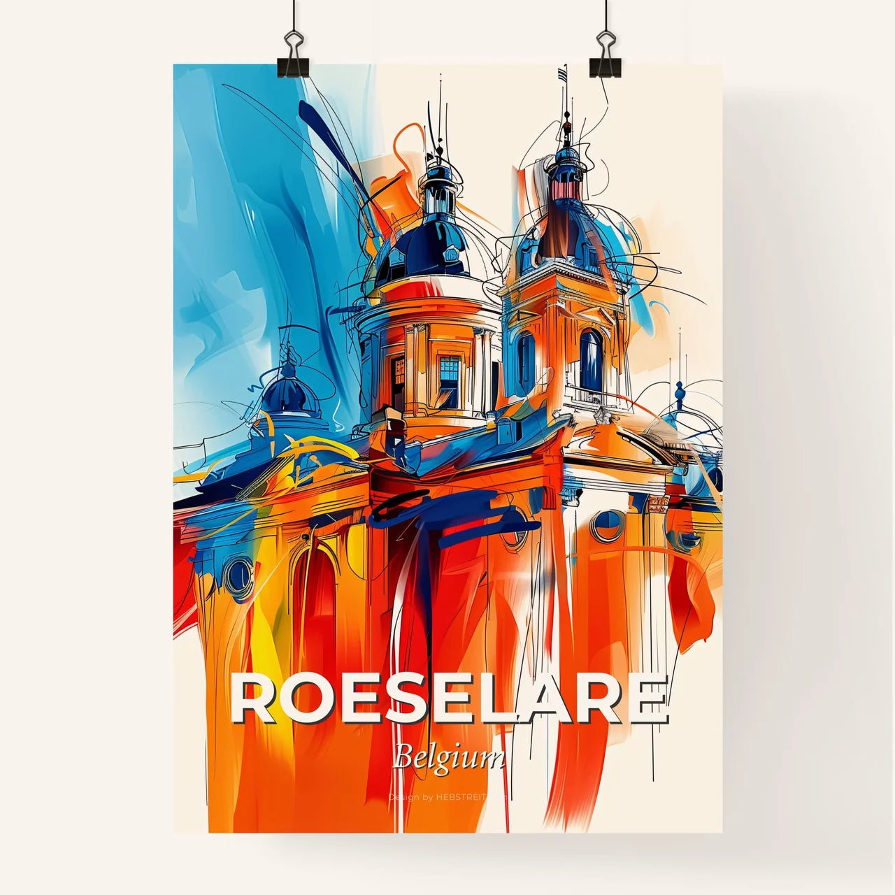 Vibrant Roeselare , Belgium Poster