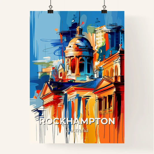 Vibrant Rockhampton, Australia Poster