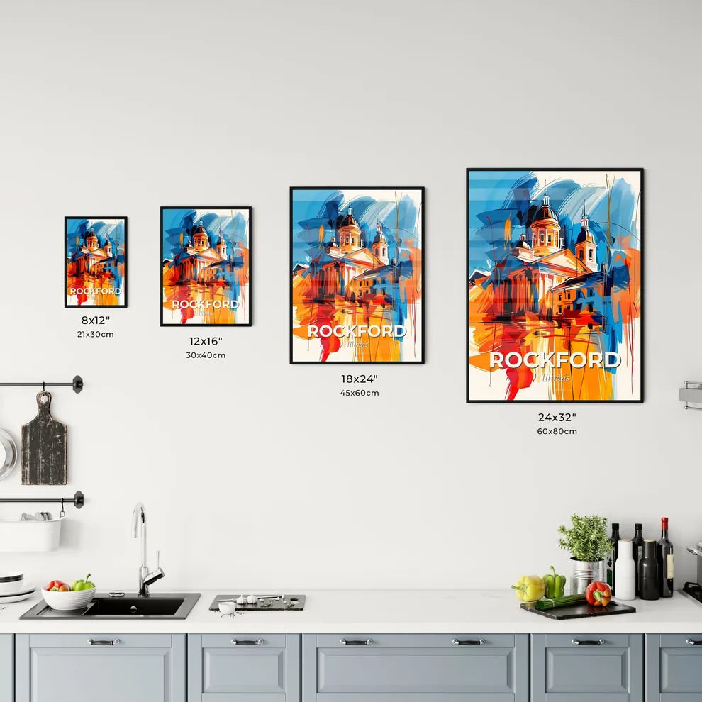Vibrant Rockford, Illinois Kitchen Art