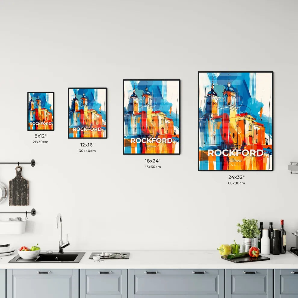 Vibrant Rockford, Illinois Kitchen Art