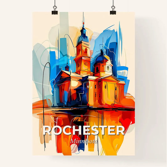 Vibrant Rochester, Minnesota Poster