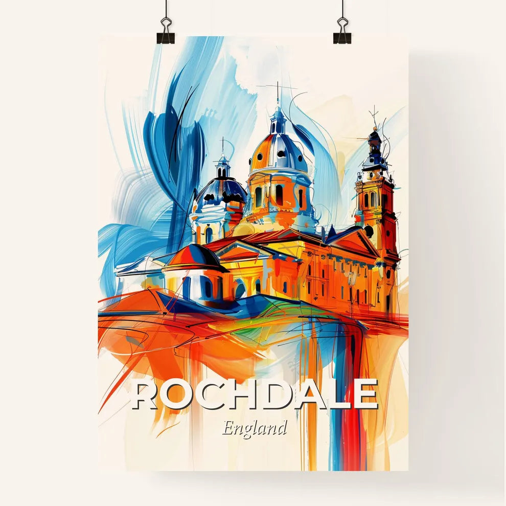 Vibrant Rochdale, England Poster
