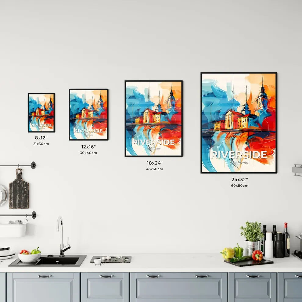 Vibrant Riverside, California Kitchen Art