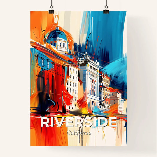 Vibrant Riverside, California Poster