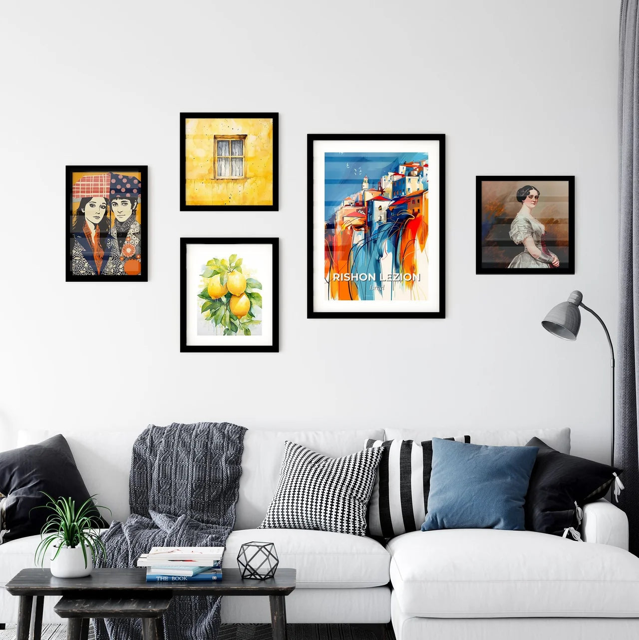 Vibrant Rishon Lezion, Israel Wall Art Collection