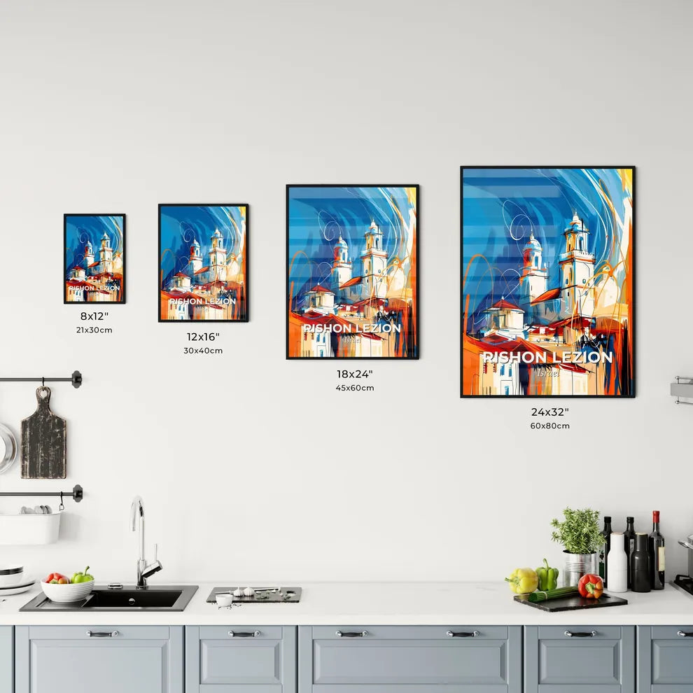 Vibrant Rishon Lezion, Israel Kitchen Art