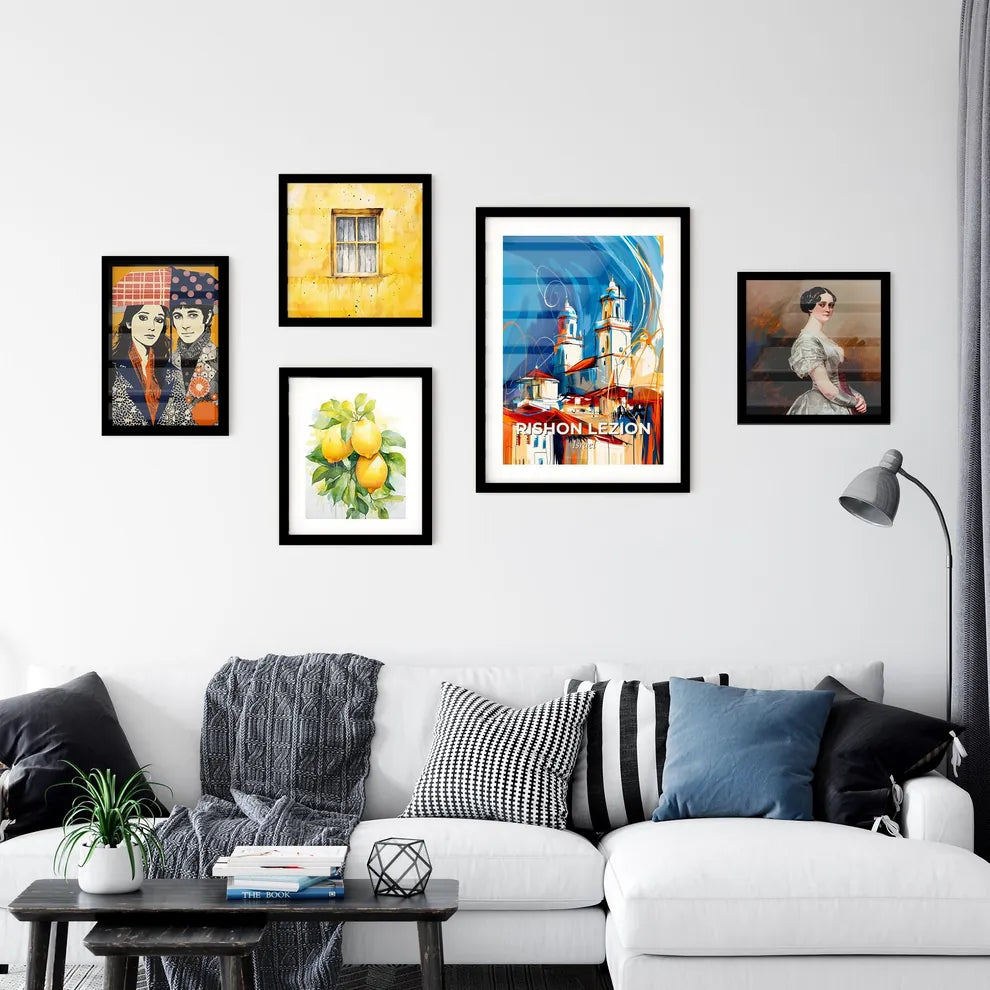 Vibrant Rishon Lezion, Israel Wall Art Collection
