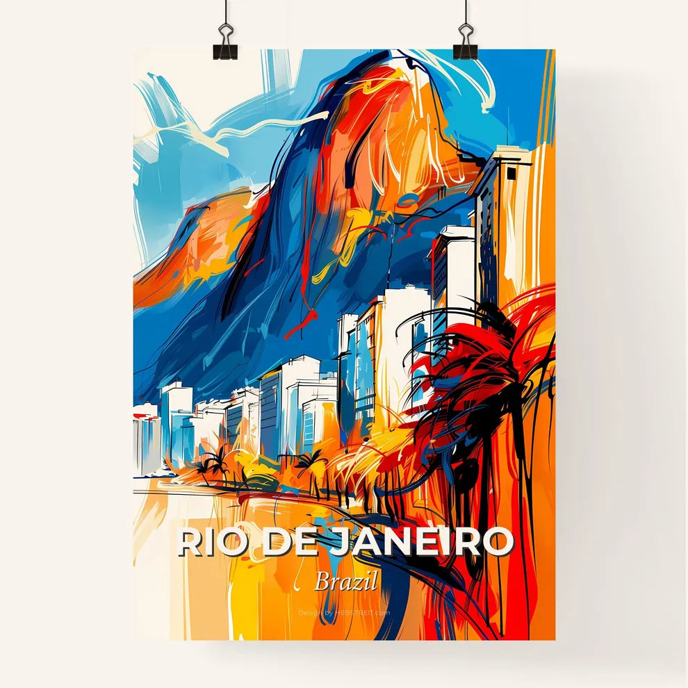 Vibrant Rio De Janeiro, Brazil Poster