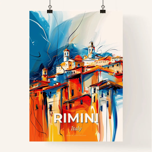 Vibrant Rimini, Italy Poster