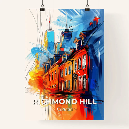Vibrant Richmond Hill, Canada Poster