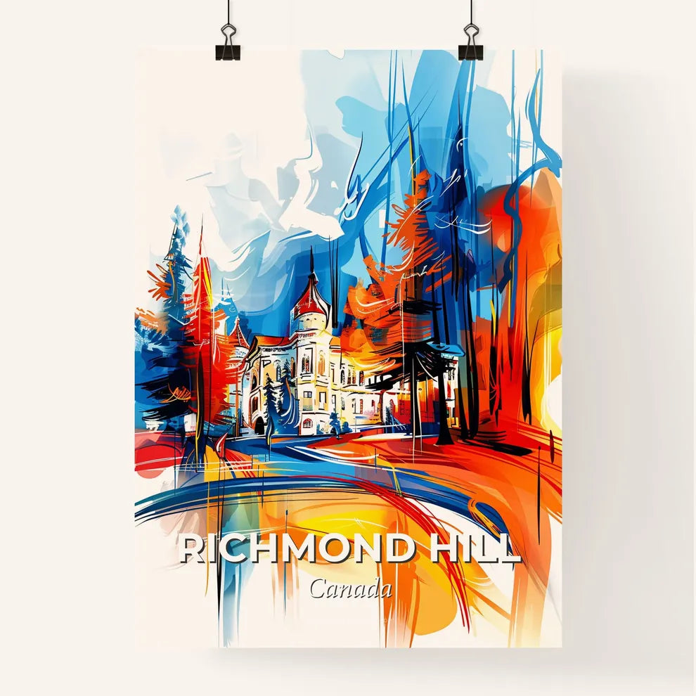 Vibrant Richmond Hill, Canada Poster