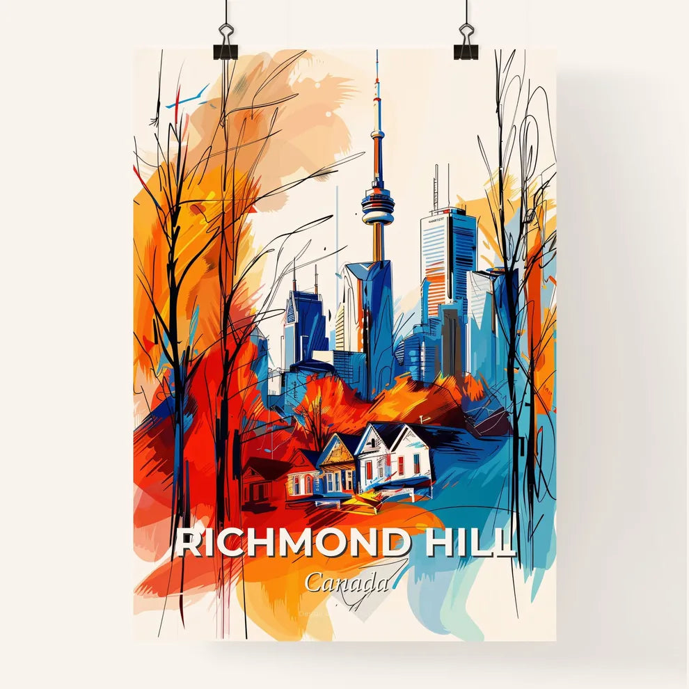 Vibrant Richmond Hill, Canada Poster