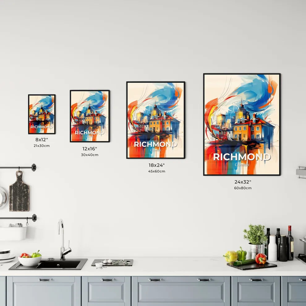 Vibrant Richmond, Canada Kitchen Art