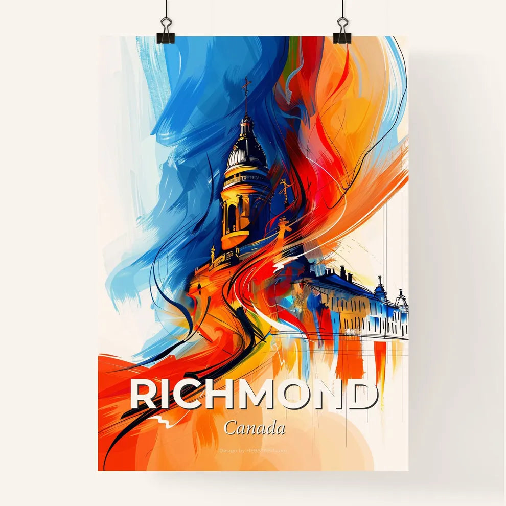Vibrant Richmond, Canada Poster