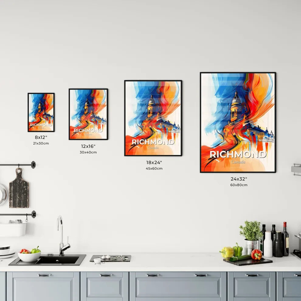 Vibrant Richmond, Canada Kitchen Art