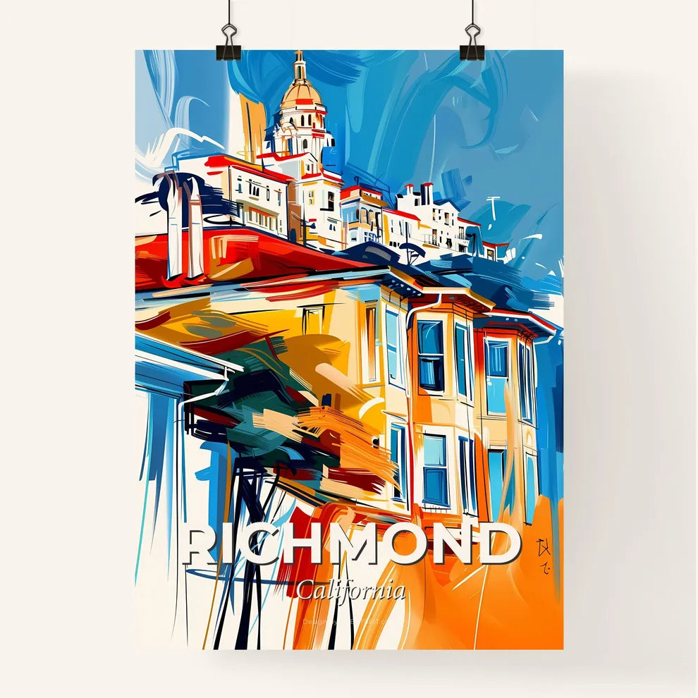 Vibrant Richmond, California Poster