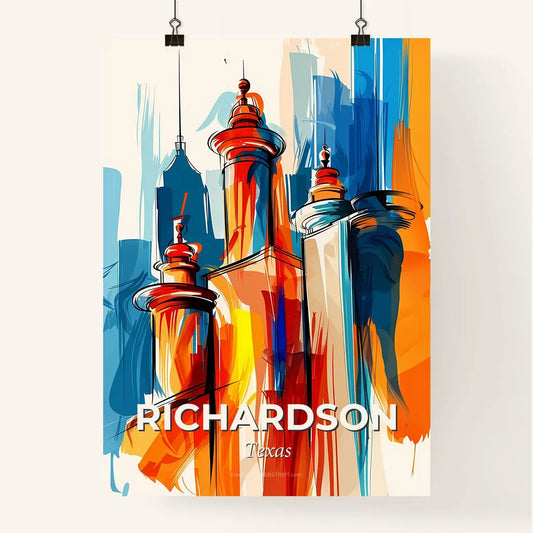 Vibrant Richardson, Texas Poster