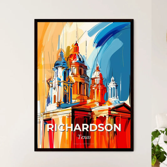 Vibrant Richardson, Texas Art Print