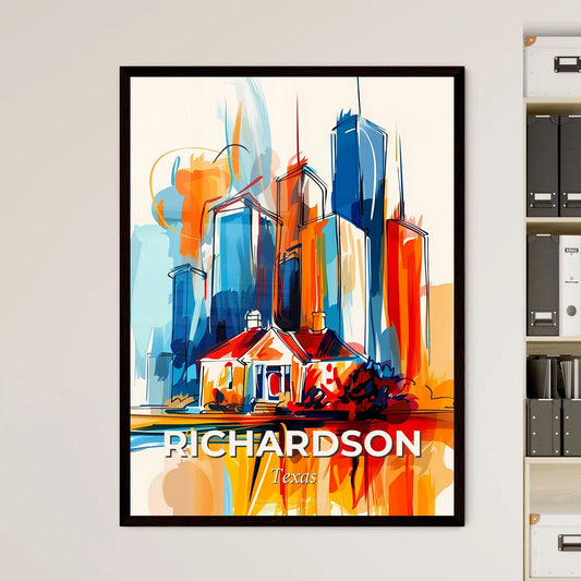 Vibrant Richardson, Texas Art Print