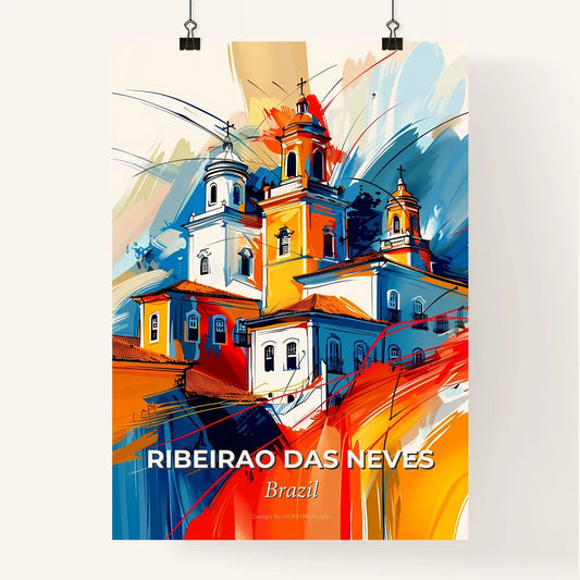 Vibrant Ribeirao Das Neves, Brazil Poster