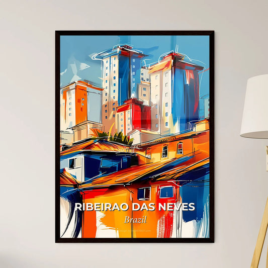 Vibrant Ribeirao Das Neves, Brazil Art Print