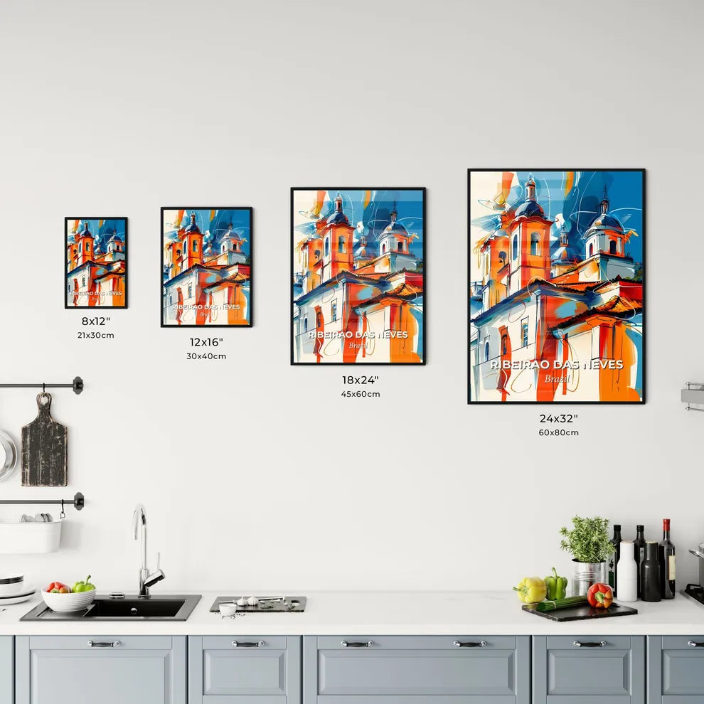 Vibrant Ribeirao Das Neves, Brazil Kitchen Art