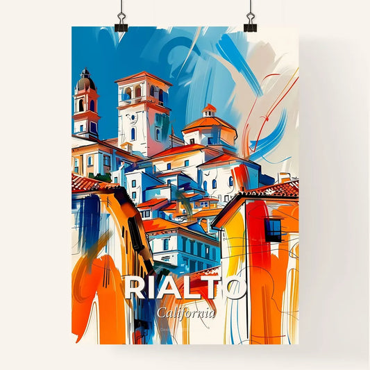 Vibrant Rialto, California Poster