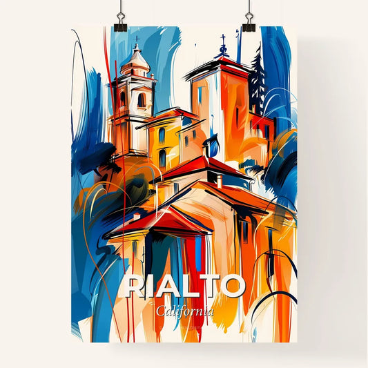 Vibrant Rialto, California Poster