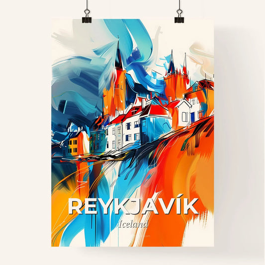 Vibrant Reykjavík, Iceland Poster