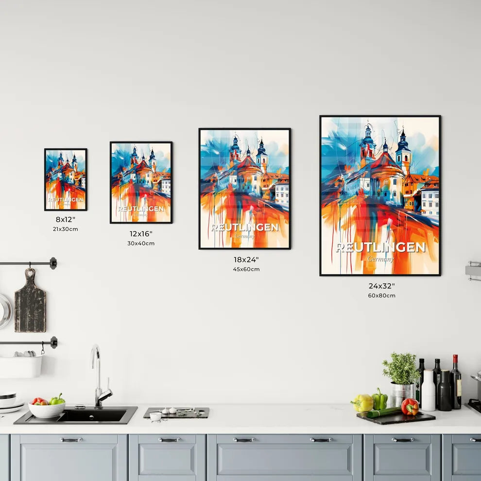 Vibrant Reutlingen, Germany Kitchen Art