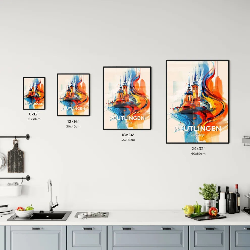 Vibrant Reutlingen, Germany Kitchen Art