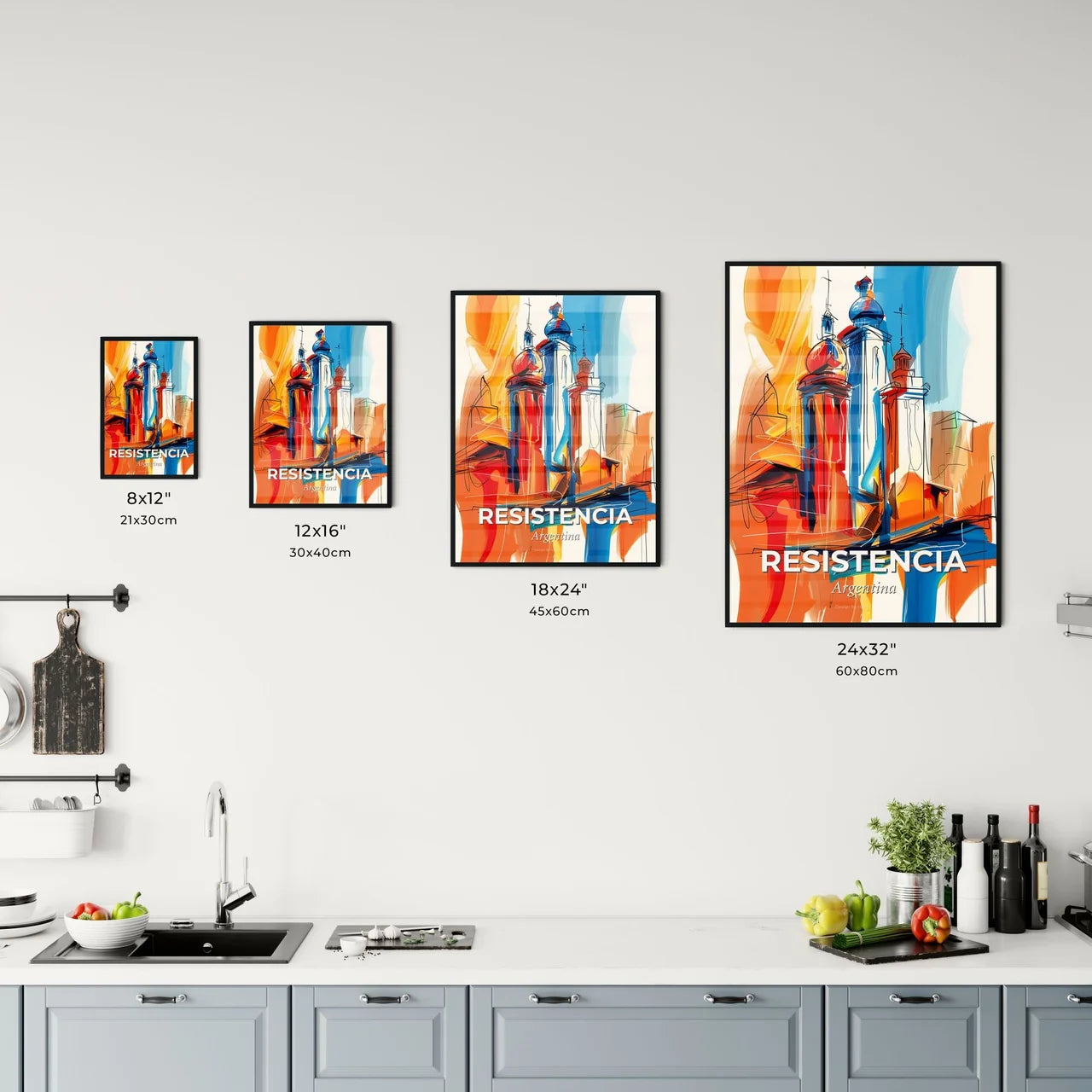 Vibrant Resistencia, Argentina Kitchen Art