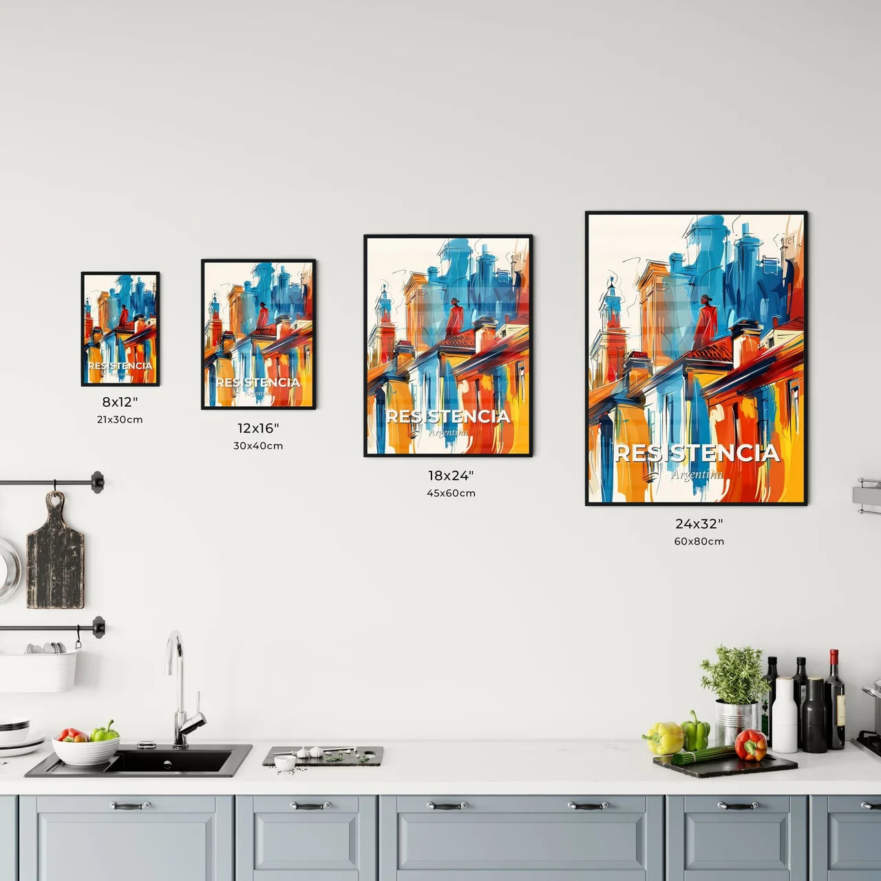 Vibrant Resistencia, Argentina Kitchen Art