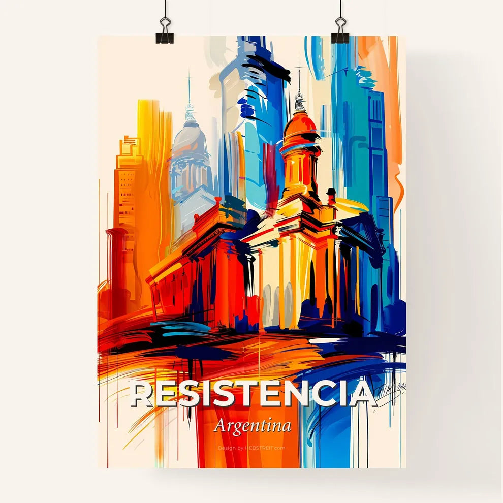 Vibrant Resistencia, Argentina Poster