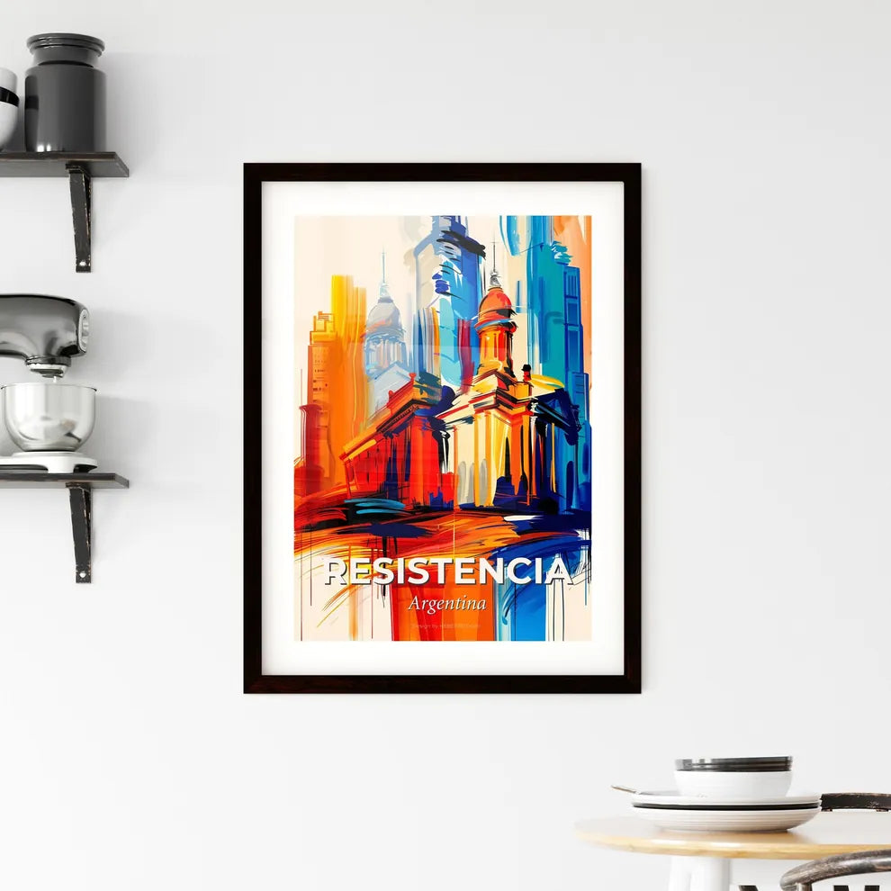 Vibrant Resistencia, Argentina Framed Print