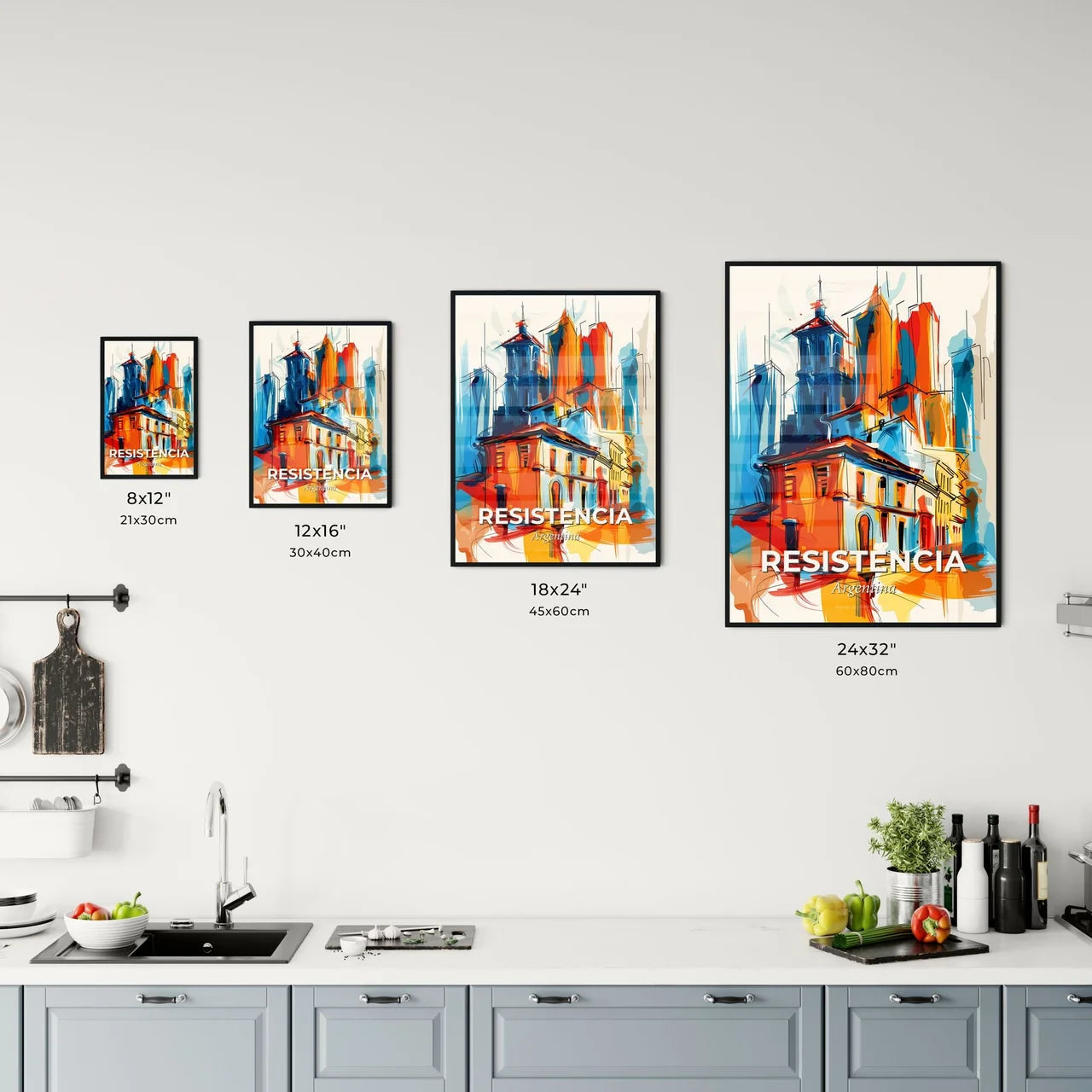 Vibrant Resistencia, Argentina Kitchen Art