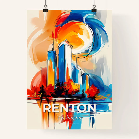 Vibrant Renton, Washington Poster