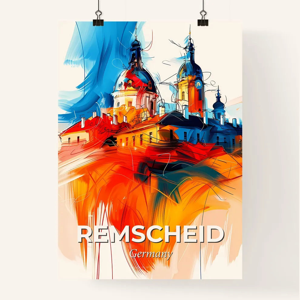 Vibrant Remscheid, Germany Poster