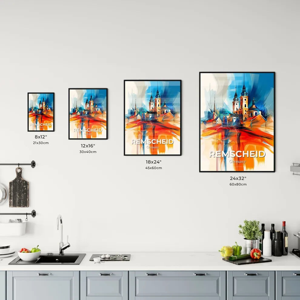 Vibrant Remscheid, Germany Kitchen Art