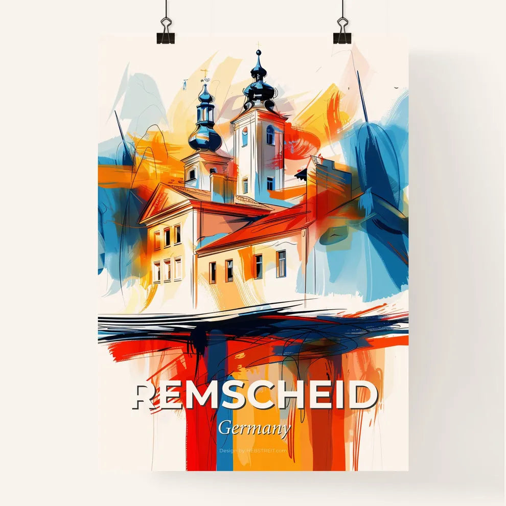 Vibrant Remscheid, Germany Poster