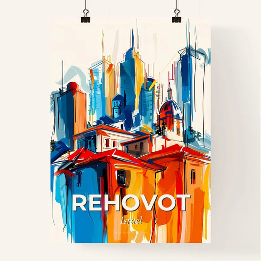 Vibrant Rehovot, Israel Poster