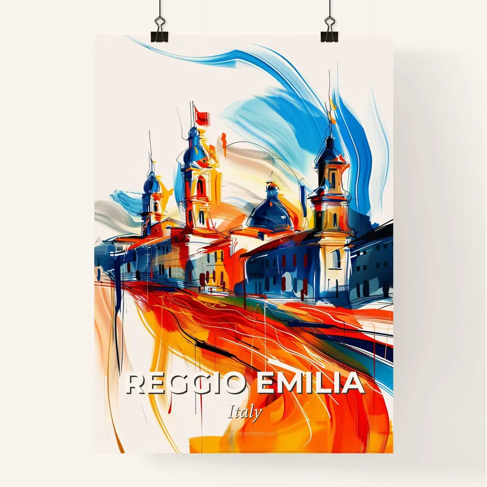 Vibrant Reggio Emilia, Italy Poster