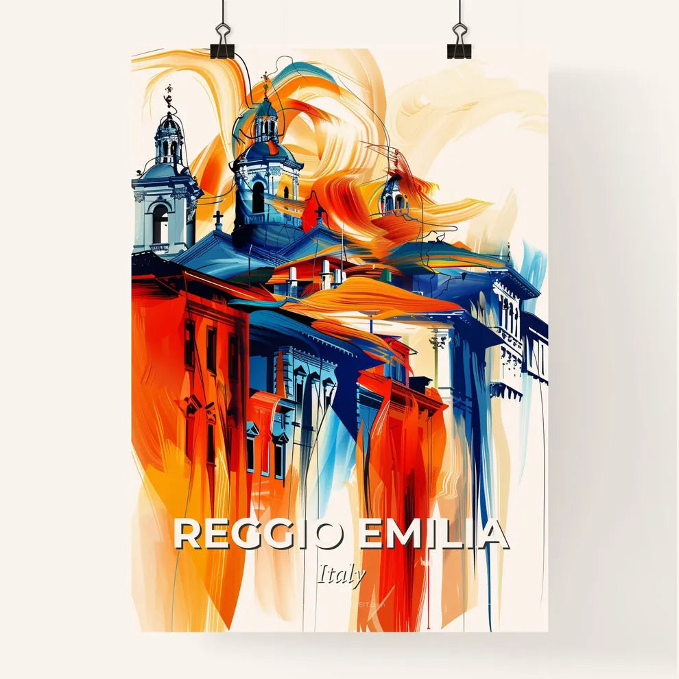 Vibrant Reggio Emilia, Italy Poster