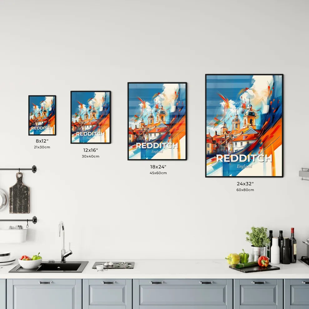 Vibrant Redditch, England Kitchen Art