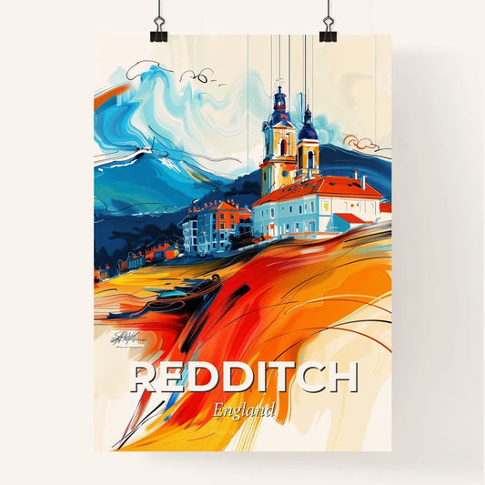 Vibrant Redditch, England Poster