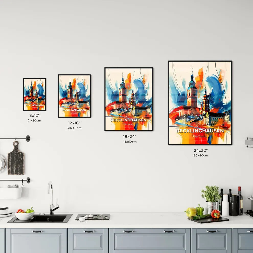 Vibrant Recklinghausen, Germany Kitchen Art