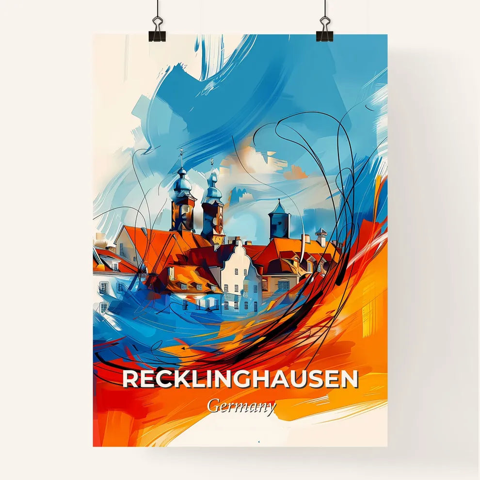 Vibrant Recklinghausen, Germany Poster