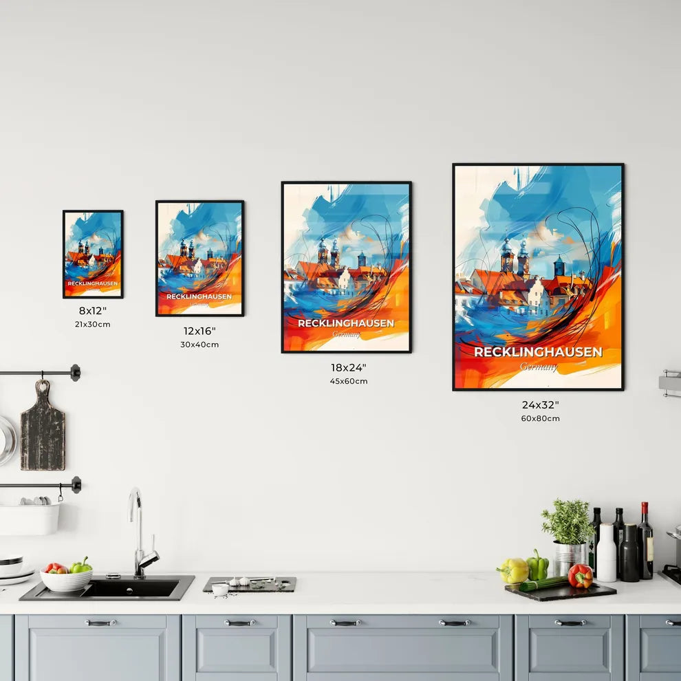 Vibrant Recklinghausen, Germany Kitchen Art