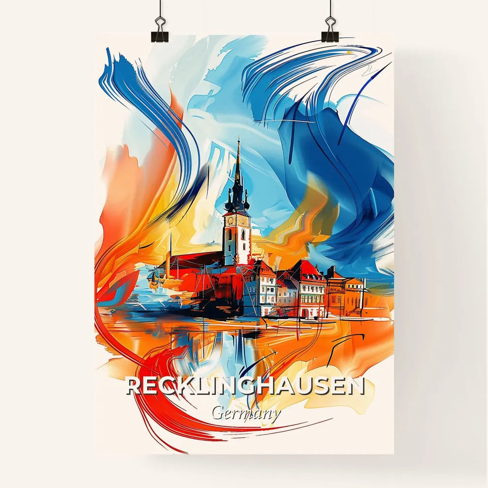 Vibrant Recklinghausen, Germany Poster