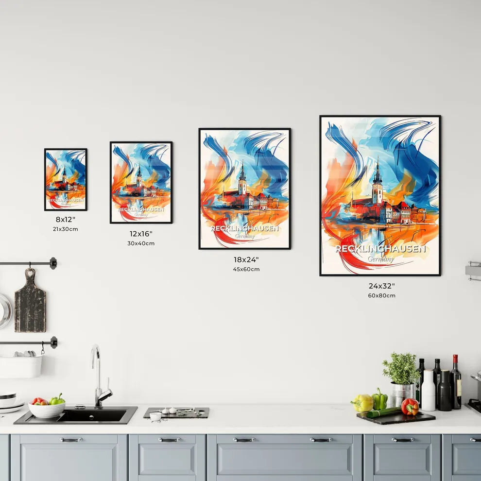 Vibrant Recklinghausen, Germany Kitchen Art